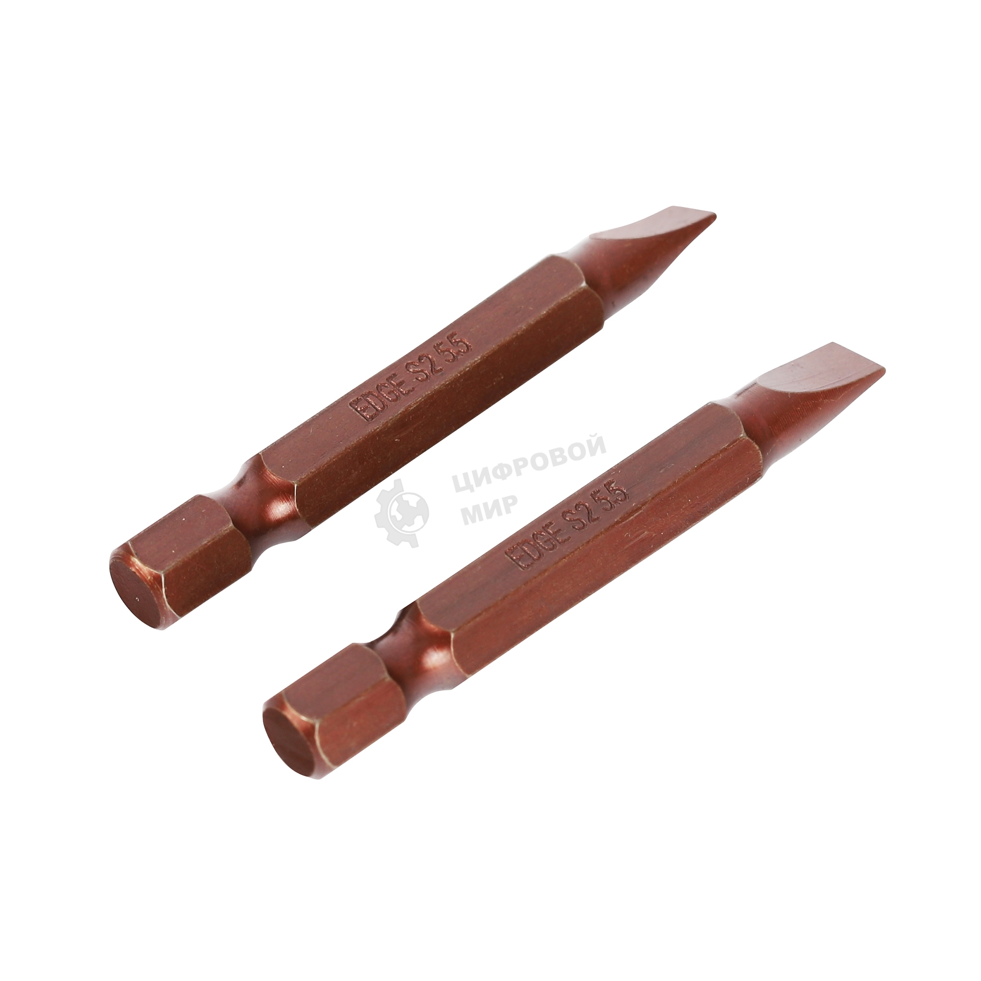 Бита EDGE by PATRIOT SL5,5, сталь S2, длина 50 мм, 2шт в блистере