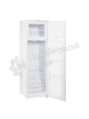 Холодильник Бирюса 424 белый двухкамерный 170/35л морозилка сверху
