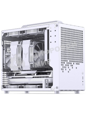 Компьютерный корпус без блока питания Case JONSBO Z20, Mini-Tower, TG, no fan, 1xUSB-A 3.2 + 1xUSB-C 3.2, mATX, mITX White