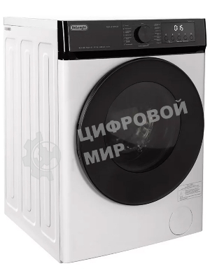 Стиральная машина DeLonghi ALBA LA 10754 VI белый, загрузка фронтальная 10.5 кг, 1400 об/мин, класс: А+++