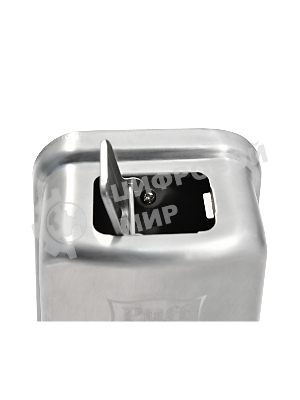 Дозатор для жидкого мыла из нерж. стали, матовый puff-8605m хром матовый, 500 мл, 17х12х12 см