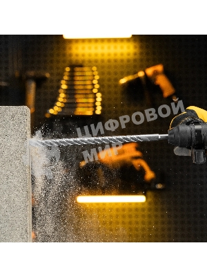 Бур по бетону Denzel цельная крестовая пластина, 14x315 мм, SDS PLUS