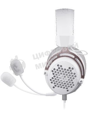 Гарнитура Redragon Diomedes белый, проводная, USB / mini jack 3.5 мм
