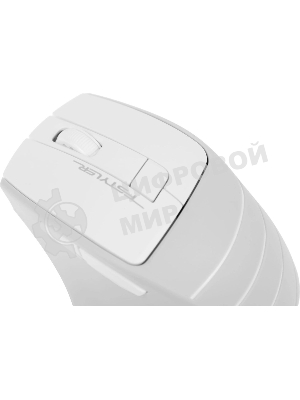 Мышь беспроводная A4Tech Fstyler FG30S белый/серый, 2000 dpi, радиоканал, USB, кнопки - 6