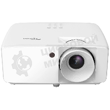 Лазерный проектор Optoma ZH400 DLP FullHD(1920*1080),4000 ANSI lm;300000:1;Zoom 1,1x;TR 1.4-1.62:1;HDMI x2; AudioOUT x1 Jack3.5мм; USB-A 1.5A; RS232; 15W mono; 32dB; 3kg белый (E9PD7KK01EZ14KD)