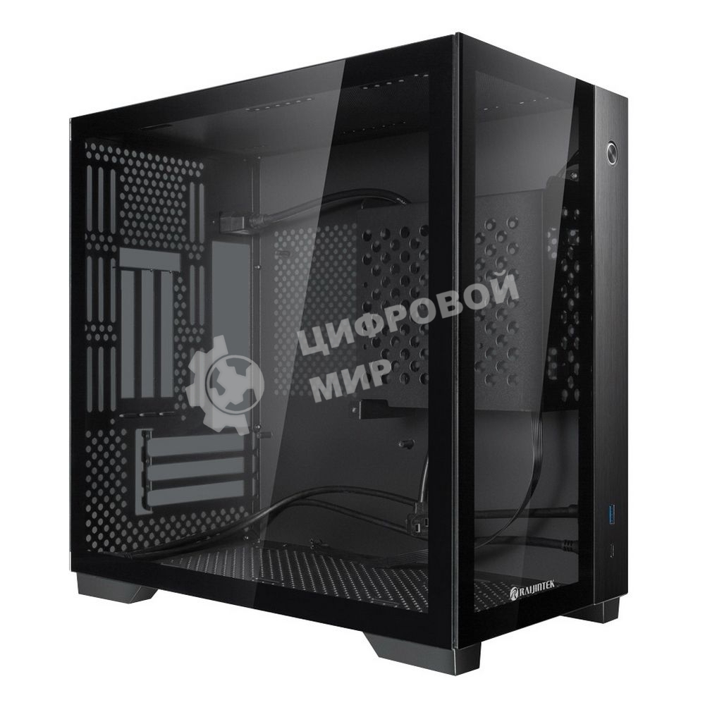 Компьютерный корпус Raijintek PAEAN MINI 0R20B00213 черный, Mini-ITX, for psu ATX PS/2, USB 3.0x2, USB 2.0x2, HD Audiox1