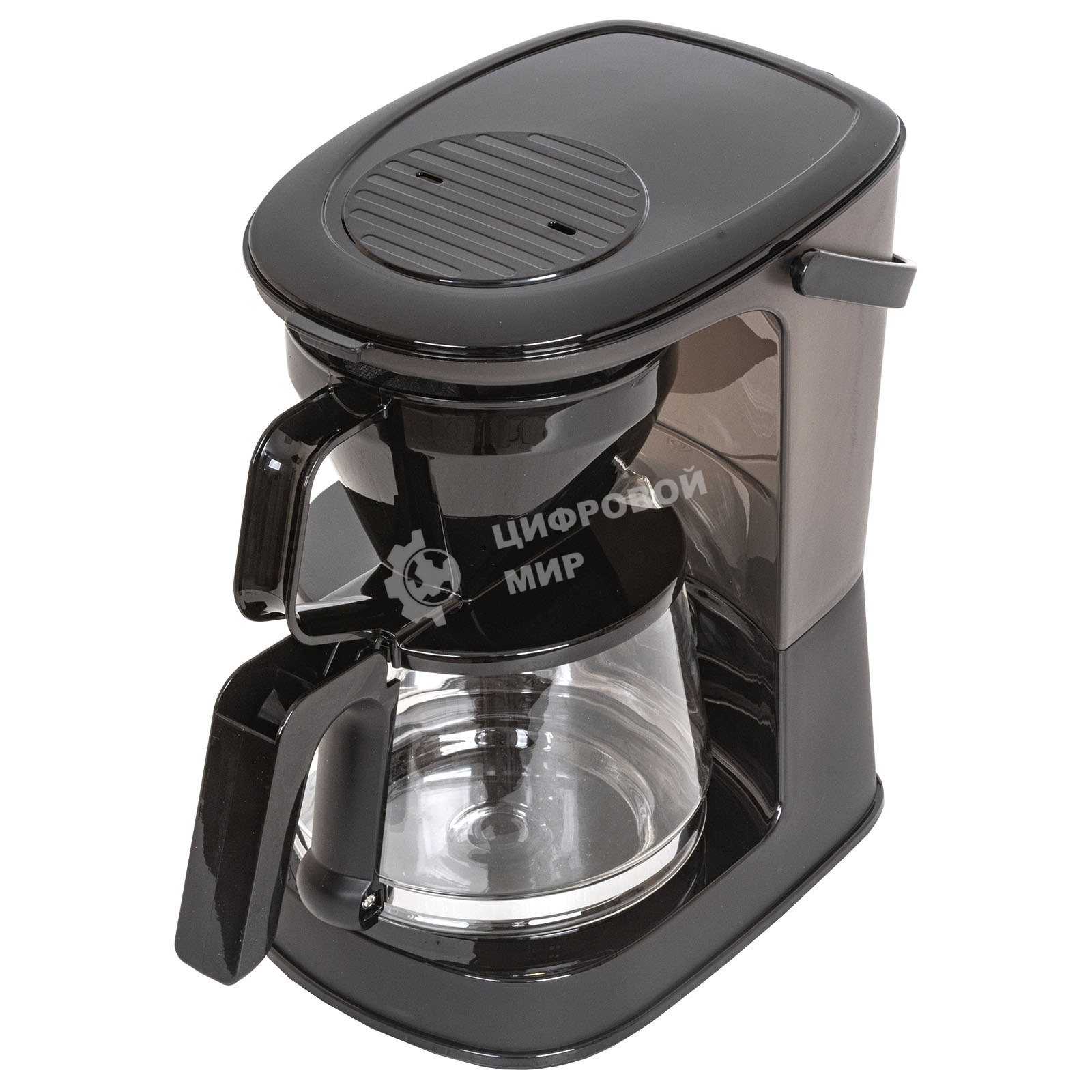 Кофеварка капельная SUPRA CMS-1240 черный, исп. кофе - молотый, 1.25 л, 750 Вт.