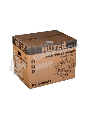 Электрогенератор бензиновый Huter DY8000LXA, 6.5 кВт, 81 дБ, 94 кг