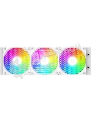 Жидкостная система охлаждения для процессора ID-COOLING SL360 XE белый 120мм алюминий+медь 1800rpm 30db 4-pin 350W