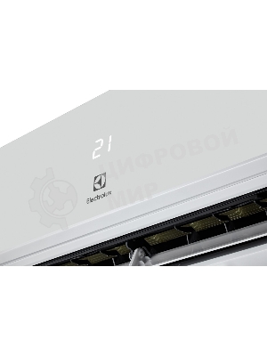 Блок внутренний сплит-системы Electrolux Loft EACS-24HAL/N8/in 24000 BTU, 70 м², 34 дБ, охлаждение, обогрев, белый