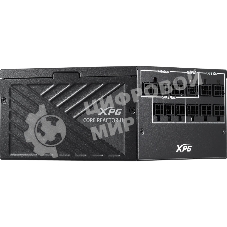 Блок питания ADATA XPG CORE REACTOR II 1200 (COREREACTORII1200G-BKCEU), 1200Вт, 80 PLUS Gold, 135мм, модульный, черный