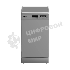 Посудомоечная машина HOTPOINT HFS 1C57 S, серебристый, 44.8 см, 10 компл., 49 дБ, класс A