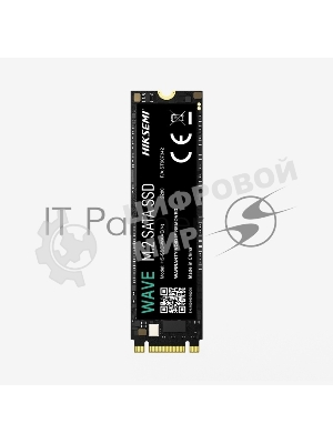 Накопитель SSD HIKSEMI WAVE(N), 256Gb, SATA-III, M.2 2280, R/W 560/480
