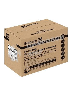 Источник бесперебойного питания ExeGate EX292612RUS SpecialPro UNB-2200.LED.AVR.4C13.RJ.USB 2200VA/1300W, LED, AVR,4*C13, RJ45/11,USB, металлический корпус, черный