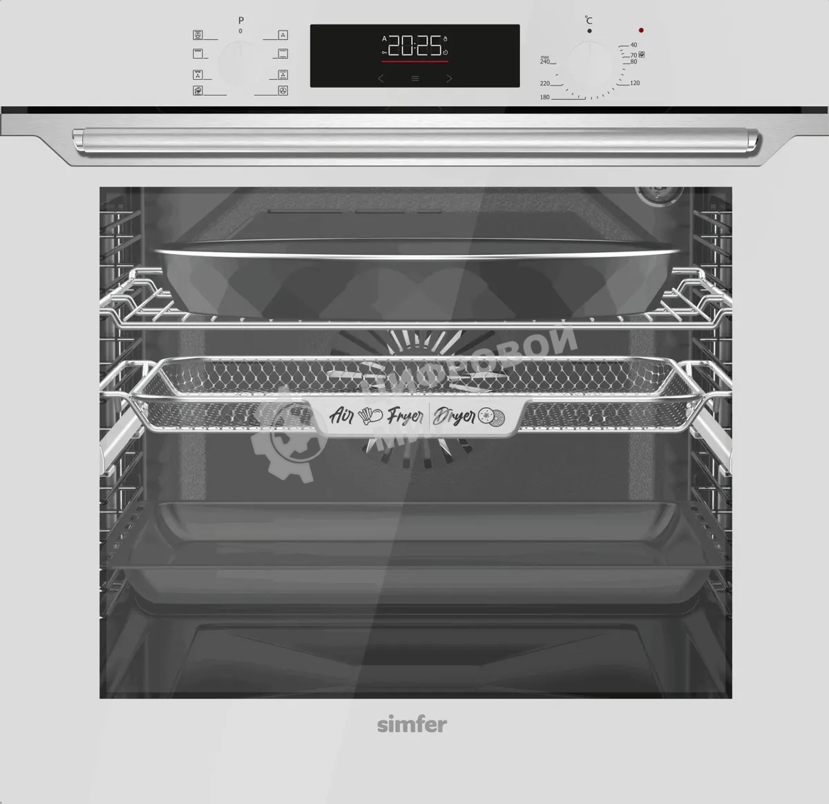 Духовой шкаф электрический Simfer B6EC68025 белый