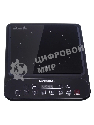 Плита настольная электрическая Hyundai HYC-0101 черный эмаль (настольная)