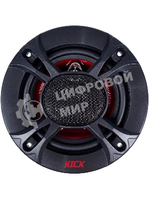 Колонки автомобильные Kicx SP 133 100Вт 89дБ 4Ом 13см (5дюйм) (ком.:2кол.) коаксиальные трехполосные