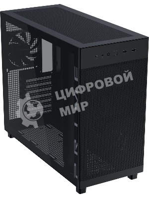 Корпус ASUS Prime AP303 TG, Midi-Tower, чёрный, 1 x 120 мм
