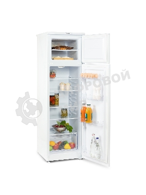Холодильник Бирюса 424 белый двухкамерный 170/35л морозилка сверху