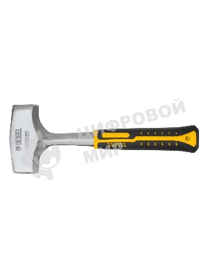 Кувалда Denzel 1,5 кг, цельнометаллическая, двухкомпонентная рукоятка