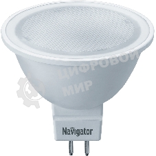 Лампа светодиодная Navigator NLL-MR16-3-230-4K-GU5.3 3Вт 4000К белый GU5.3 230лм 220-240В