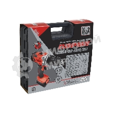 Дрель-шуруповерт Парма ДША-02-1312/2Li, 12 В, 1.3 Ач, 22 Нм, щеточный