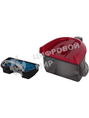 Пылесос Samsung VCC4520S3R/XEV красный, 350/1600 Вт, уборка сухая, пылесборник контейнер 1.3 л
