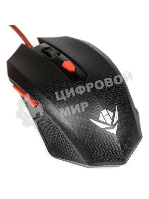 Мышь проводная Dialog Nakatomi MOG-08U черный, 2400 dpi, USB, кнопки - 6