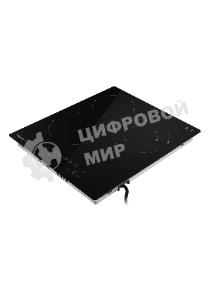 Электрическая варочная панель HOMSair HVC43DBK Hi-Light, независимая, черный