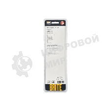 Рамка 4-местная IEK BRITE РУ-4-2-БрТБ (BR-M42-G-K45) стекло темная бронза