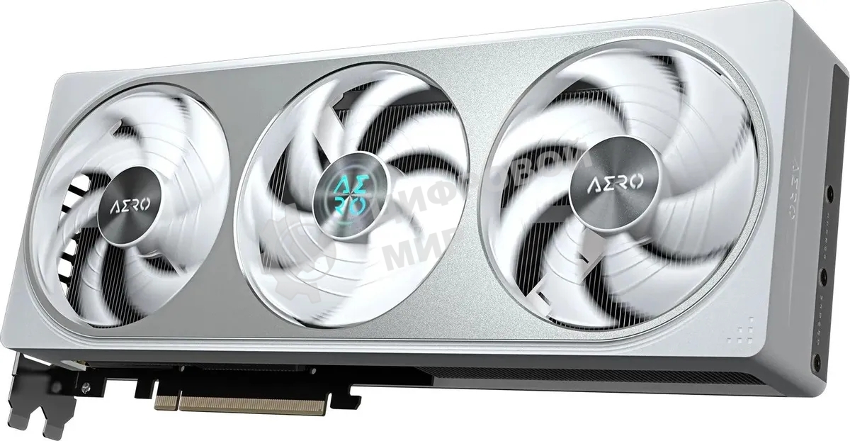 Видеокарта Gigabyte PCI-E GV-N5070AERO OC-12GD 1.0 NVIDIA GeForce RTX 5070 12Gb 192bit GDDR7 2805/28000 HDMIx1 DPx3 HDCP Ret