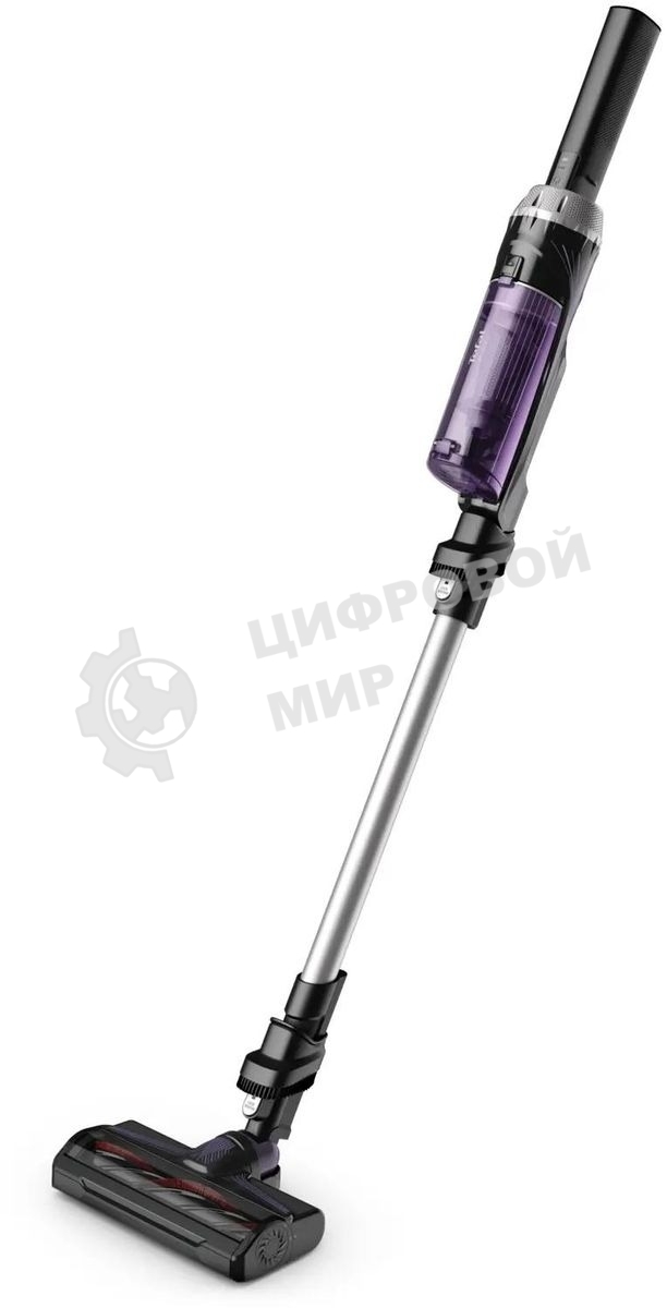 Пылесос Tefal TY1129WO, черный/фиолетовый, 100/500 Вт, уборка сухая, пылесборник контейнер 0.4 л
