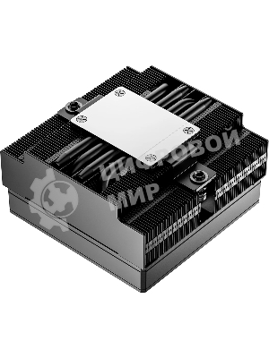 Кулер для процессора ID-COOLING IS-53-XT BLACK LGA1851/1700/1200/115X/AM5/AM4 низкопрофильный высота 53мм (24шт/кор, TDP 120W, PWM, 4 тепл.трубок/медная база, FAN 92мм, черный) BOX