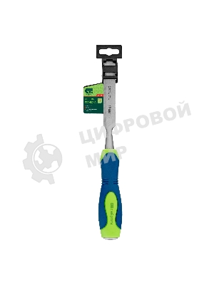 Долото-стамеска Сибртех, 18 мм, двухкомпонентная рукоятка