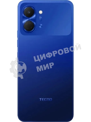 Смартфон Tecno Spark Go 3 128Gb 4Gb синий моноблок 3G 4G 2Sim 6.75