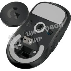 Мышь беспроводная Logitech G PRO X SUPERLIGHT черный, 25600 dpi, радиоканал, USB, кнопки - 5