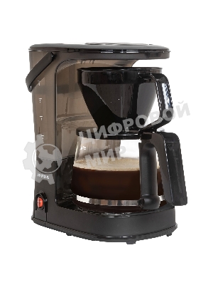 Кофеварка капельная SUPRA CMS-1240 черный, исп. кофе - молотый, 1.25 л, 750 Вт.