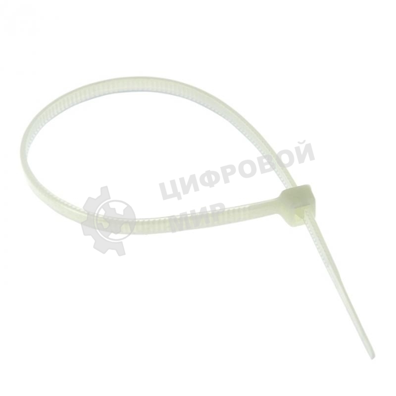 Хомут кабельный 4.8х150 нейл. белый (уп. 100 шт) EKF plc-c-4.8x150