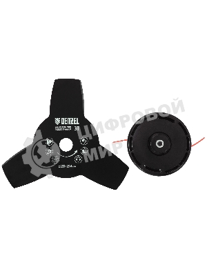 Триммер бензиновый Denzel DR-52S, 52 см3, разъемная штанга, состоит из 2 частей