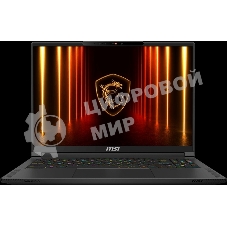 Ноутбук MSI Stealth 16 AI A2HWGG-085XRU Intel Core Ultra 7 255H/32Gb/SSD1Tb/RTX5070 8Gb/16