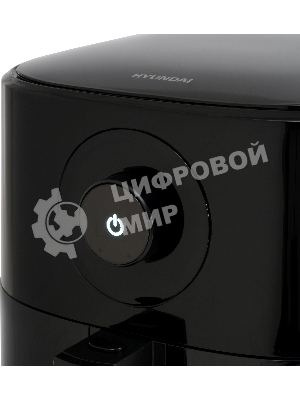 Аэрогриль Hyundai HYF-5003 черный, 1500 Вт, 5.5 л, сенсор, 25 программ