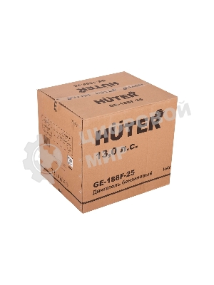 Двигатель бензиновый HUTER GE-188F-25