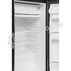 Холодильник Kraft BR 95I серебристый однокамерный 82/8л морозилка сверху