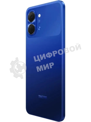 Смартфон Tecno Spark Go 3 128Gb 4Gb синий моноблок 3G 4G 2Sim 6.75