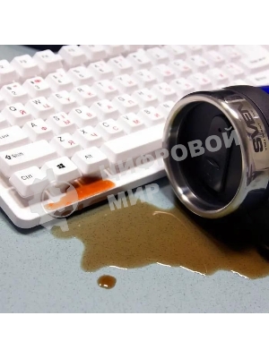 Клавиатура проводная SVEN Standard 301 USB белая