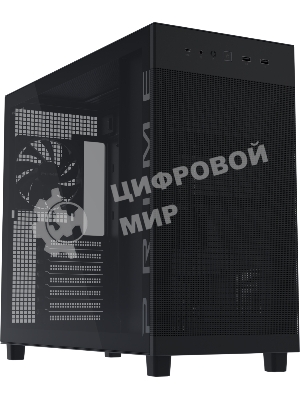 Корпус ASUS Prime AP303 TG, Midi-Tower, чёрный, 1 x 120 мм