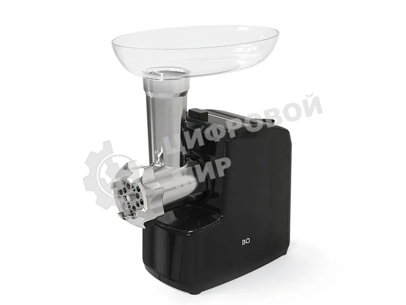 Мясорубка электрическая BQ MG2005 черный, 1200 Вт, 2.0 кг/мин, реверс, насадки - 2