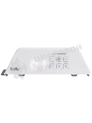 Комплект Ballu Transformer с блоком управления BEC/EVU-2000-4I белый, 2000 Вт, 25 м2, дисплей, термостат, WiFi