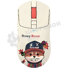 Мышь беспроводная/проводная A4Tech Bloody R72 Ultra Proxy Boom бежевый, 20000 dpi, радиоканал, USB, кнопки - 7