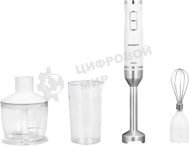 Блендер погружной Scarlett SC-HB42F69 1600 Вт белый